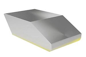 Зубья для дисковых пил форма 24150 DA 12,5 x W x 4 с припоем